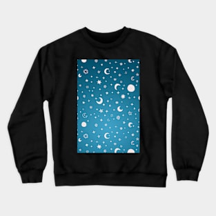 Stars And Moons Crewneck Sweatshirt